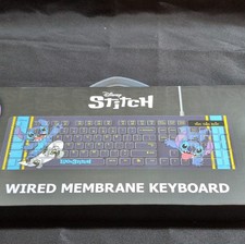 Disney Stitch Wired Membrane Keyboard USB Noise-Reduction Lilo & Stitch picture
