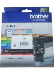 Brother LC404BK Black Ink Cartridge EXP 02/2027 NEW Genuine OEM Sealed BLK INK picture
