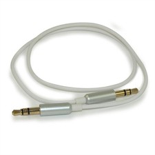 1.5ft EXTRA SLIM 3.5mm Mini-Stereo TRS Male to Male Gold Plated Cable picture