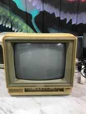 Vintage Commodore 1802 Color Monitor - CRT For Parts / Repair AS IS CUT CABLE DW picture