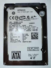 HTS545025B9SA00 Hitachi 250GB 5.4K RPM 3Gb/s 2.5