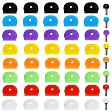 40 Pack Colored Key Caps Set - Plastic Covers 25×19×3.7mm, 40pcs picture