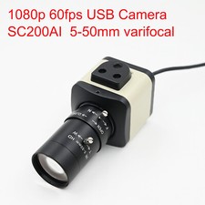60fps 1080P USB Camera With 5-50mm 2.8-12mm Varifocal CS Lens 1920x1080 Webcam picture