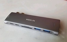 MOKiN USB-C (TB3) HUB Dongle 7 in 2, MOUC2202 multiport adapter picture