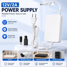 24W Mini UPS Uninterruptible Power Supply 15000mAh DC12V 2A for Router Camera picture