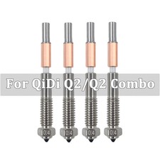 For QIDI Q2 Q2c Bimetallic Hotend Nozzle Ceramic Insulation Integrated 3D Print picture