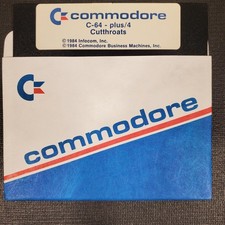 Infocom Cutthroats C64 Plus/4 Floppy Disk 1984 Used picture