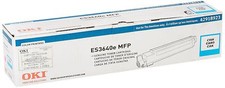 NEW Original OKI Okidata ES3640e MFP Printer Cyan Toner Cartridge 42918923 picture