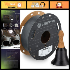 High-Quality Black 1.75mm 0.5KG 3D Printer Filament - Polymaker Fiberon PPS-CF10 picture