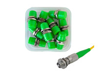 FC/APC Fiber Optic Couplers for FC/APC Fiber Connectors - 10 Pack picture