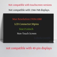 For Innolux N156HCA-E5A REV.C1 C2 C3 C4 FHD 15.6