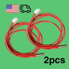 2x Heater Cartridge 3D Printer Monoprice Select Mini V1 V2 Full Length With Plug picture