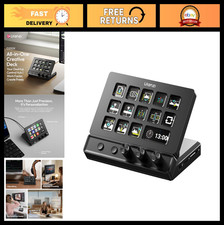 Stream Controller with 3 Knobs, 14 Custom LCD Keys, 8-in-1 USB-C Hub, 4K HDMI fo picture