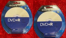 Lot of 2 Sony DVD+R 10 Pack ( 120 Min 4.7 GB 1-16x: 20-Discs ) picture