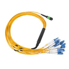10M MPO Female-LC SM Trunk Cable 24 core Patch Cord Breakout Cable Bundle Type A picture