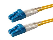 SpeedyFiberTX LC to LC Fiber Patch Cable 10 Meter Yellow 1 Pack picture