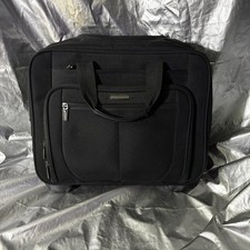 Samsonite Black Rolling Business Briefcase Carry On Laptop Travel Bag picture