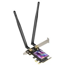 Desktop PC WLAN WIFI 6E card PCIe AX1800 DualBand BT5.2 MTK7921 LINUXn3fi picture