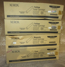 LOT OF 4 Xerox Phaser 7760 Toners Set C/M/Y 106R01160 106R01161 106R01162 picture