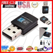 300Mbps USB WiFi Adapter, Wireless LAN Network Card Adapter WiFi Dongle for D... picture