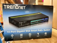 TRENDnet TPE-1020WS 10-Port Gigabit Web Smart PoE+ Switch - NEW picture