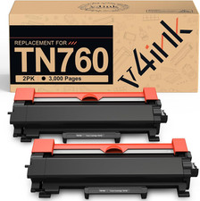 TN760 Toner Cartridge Replacement for Brother TN760 TN-760 TN730 TN770, High Yie picture