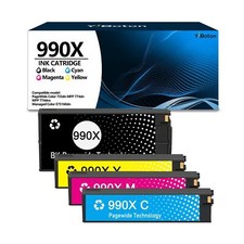 990X 990 990XC High Yield Ink Cartridges Compatible with PageWide Color 755dn... picture