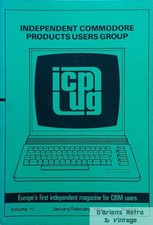 ICPUG Magazine Vol. 11 No. 1 (Jan/Feb 1989) – Commodore Users Group – Vintage picture