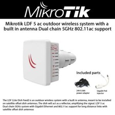 Mikrotik LDF 5 ac outdoor wireless system with a built in antenna Dual chain 5GH picture