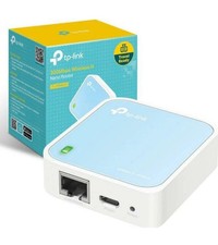 TP-Link TL-WR802N 300Mbps Wireless N Portable Nano Router Travel Ready Compact picture