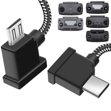 1FT Micro to USB C Remote Controller Cable for DJI Mavic 1 foot, Black picture