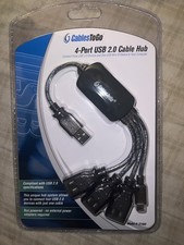Cables To Go (C2G) 4-PORT USB 2.0 CABLE HUB 27402 picture