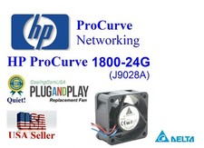 1x Quiet Delta Replacement Fan for HP ProCurve 1800-24G (J9028A) picture