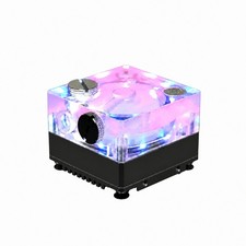 G1/4 12V Black RGB Water Pump Stealth Quiet for PC Water Cooling Builds picture