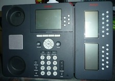 Avaya 9630 Series Business Office VOIP Telephone Phone + SBM24 Module 700426729 picture