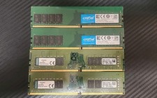 Micron Kingston Crucial 32GB Kit 4x8GB DDR4 2133MHz RAM non-ECC UDIMM - Tested picture