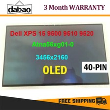New Genuine Dell Xps 15 9520 9510 Oled 3456x2160 Touch Screen 1d20g 0knyh V6917 picture