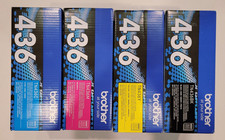 Brother TN436 TN-436 Full CMYK Super High Yield Toner Set New in Sealed Boxes picture