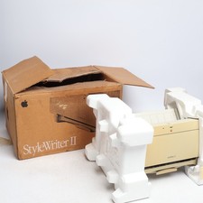 Vintage Apple Style-Writer 2 II Printer w/ Power Cord, Original Box picture