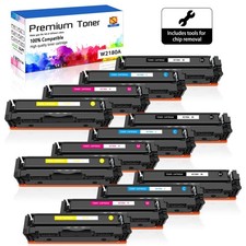 12PK W2180A NO Chip Color Toner Cartridge For HP Pro 3201dw MFP 3301fdw 3301sdw picture