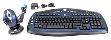 Logitech Y-RR54 LX-700 Wireless Keyboard, M-RAG97 MX-1000 Mouse PS2 USB Reciever picture