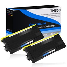 2 PACK TN350 Toner Cartridge for Brother MFC-7420 MFC-7820D MFC-7820N HL-2040 picture