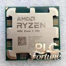 Used AMD Ryzen 9 7900 R9 7900 3.7GHz 12-Core 24-Thr 64MB 65W AM5 CPU Processor picture