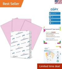 Vibrant 20 lb Lilac Paper - 500 Recyclable Sheets for Office & Art Projects picture