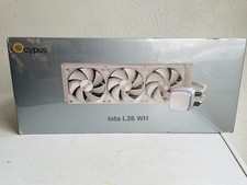 Iota L36 WH AIO CPU Liquid Cooler 360mm with Temp Digital Display,ARGB Aluminum picture