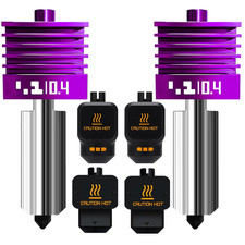 2PK MPVD Hotend 0.4mm for Bambu Lab X2D/P2S H2/A1 Series Nozzle Upgrade Nano-Coa picture