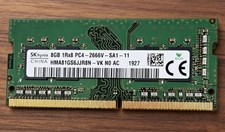 SK hynix 8GB 1Rx8 DDR4 SO-DIMM PC4-2666V RAM HMA81GS6JJR8N-VK picture