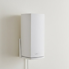 Linksys Atlas Pro 6 MX5500 Wall Mount Holder Space-Saving Vertical Bracket White picture