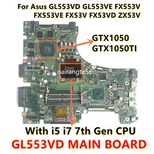 GL553VE For ASUS GL553VD GL553V Motherboard I5-7300HQ I7-7700HQ GTX1050TI picture