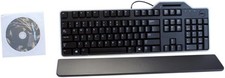 NEW OEM Dell KB813t USB Keyboard Smart Card Reader Black 34GPR picture